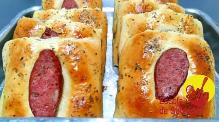 Salgado de Calabresa faça e venda