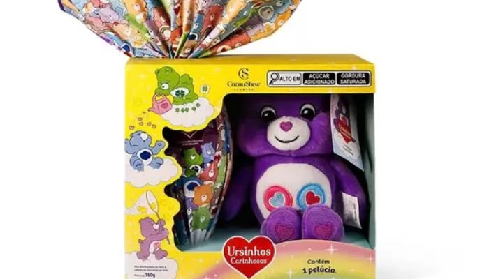 Ovos de Pascoa Ursinhos Carinhosos