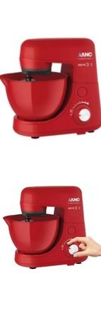 Batedeira Planetária Arno Vermelha 600W Deluxe